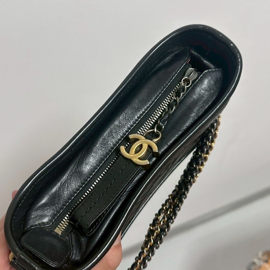 全新閒置🖤#香奈兒 #黑金流浪小號 #30開全配 #台灣購證-9