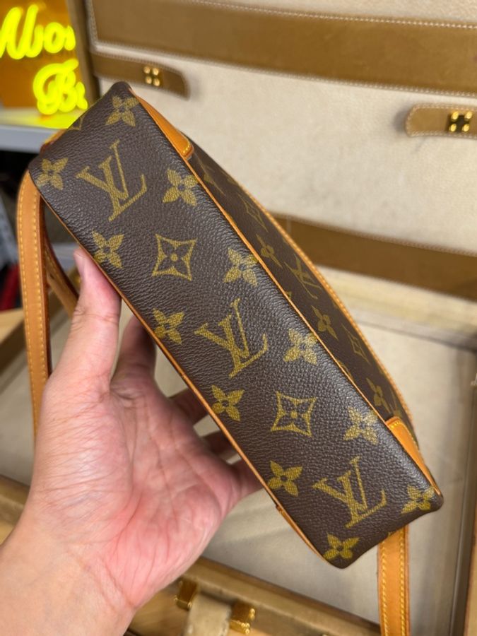 Louis Vuitton 老花中古單層記者包23cm🤎稀有尺寸-5