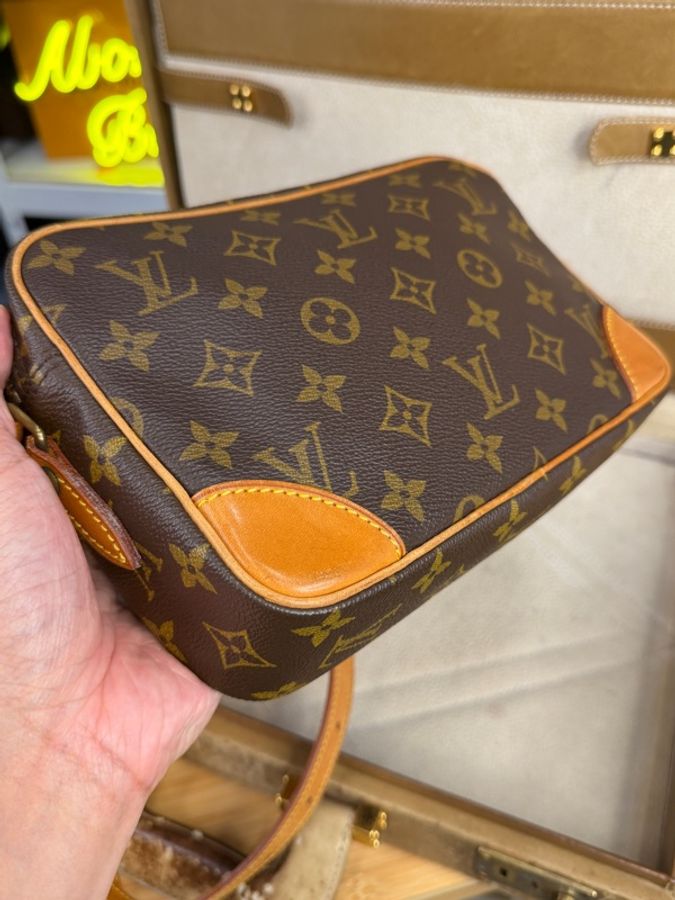 Louis Vuitton 老花中古單層記者包23cm🤎稀有尺寸-7