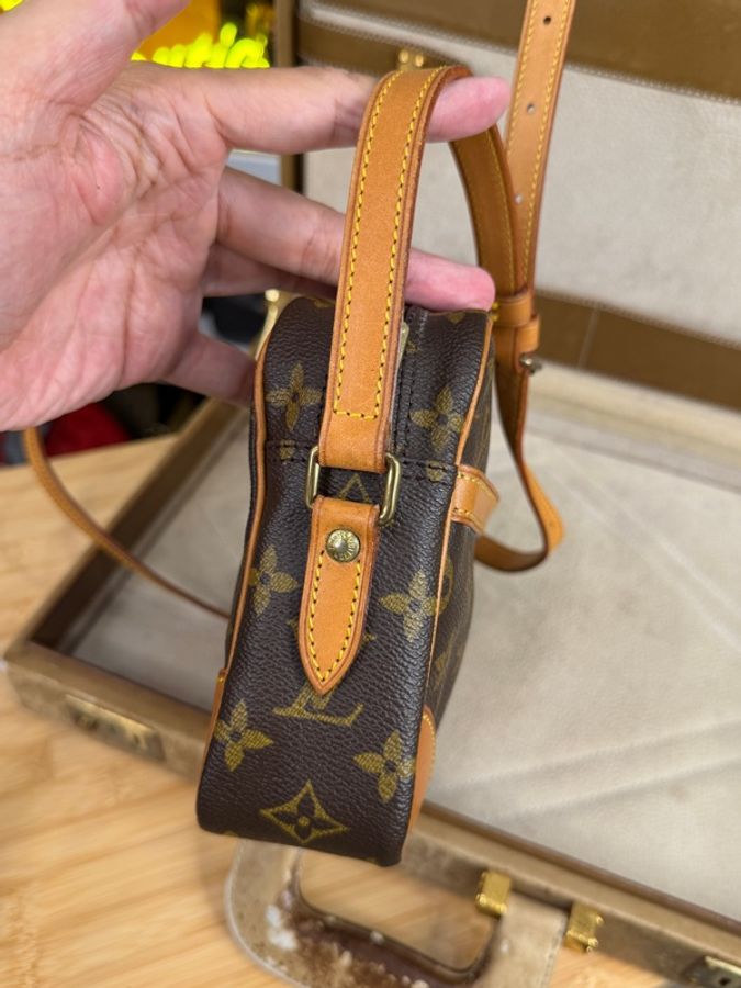 Louis Vuitton 老花中古單層記者包23cm🤎稀有尺寸-10
