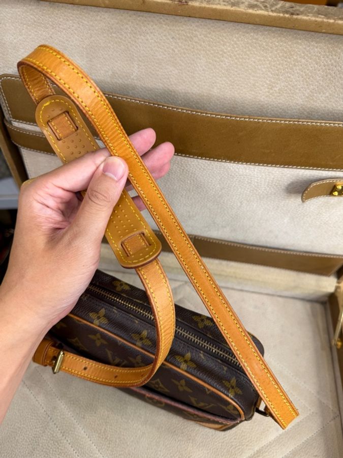 Louis Vuitton 老花中古單層記者包23cm🤎稀有尺寸-14