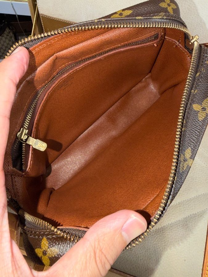 Louis Vuitton 老花中古單層記者包23cm🤎稀有尺寸-17