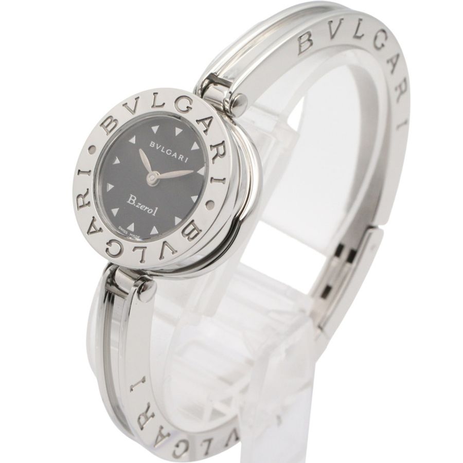 寶格麗 BVLGARI B-zero1 女士腕錶,不鏽鋼材質,黑色,型號 BZ22S-1