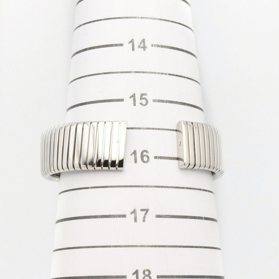 寶格麗 (Bulgari) Tubogas 系列女士黑色不鏽鋼腕錶 BB262TS-6