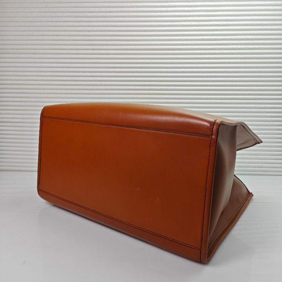 Fendi Sunshine 焦糖色購物袋手提包-6