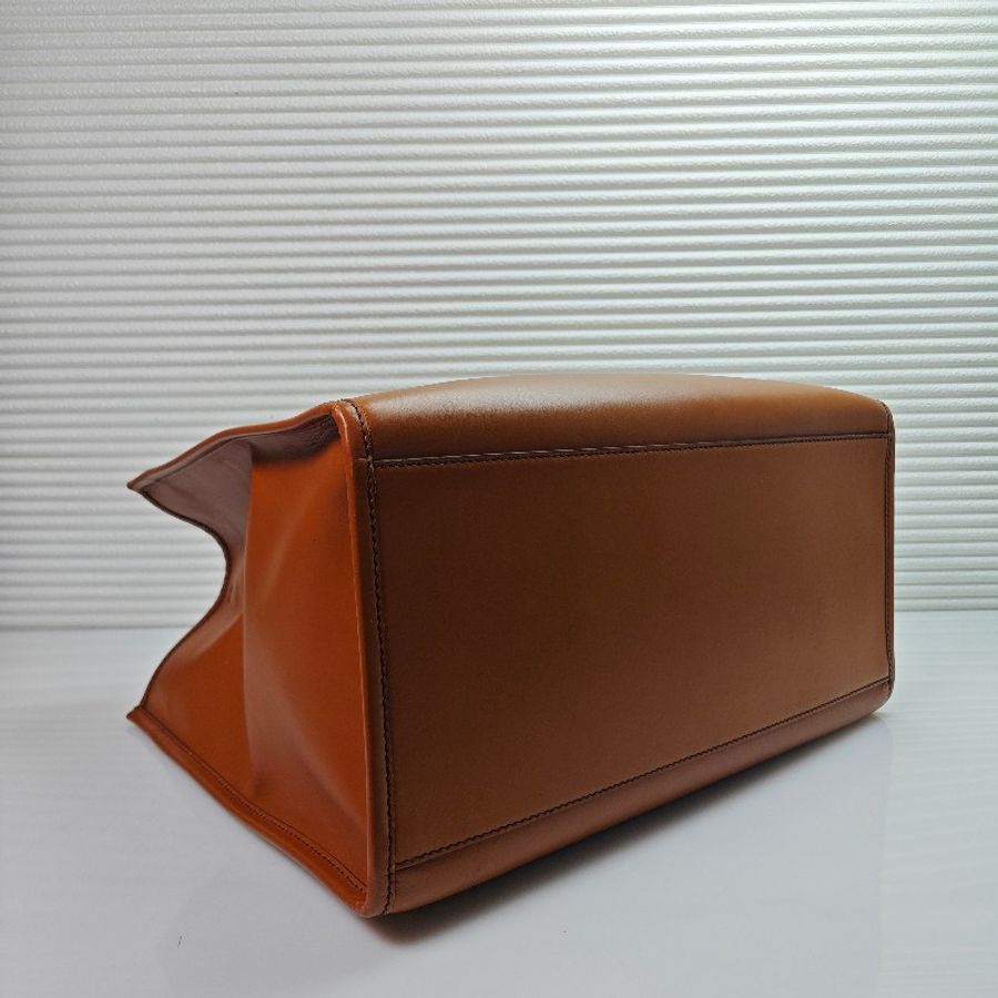 Fendi Sunshine 焦糖色購物袋手提包-7