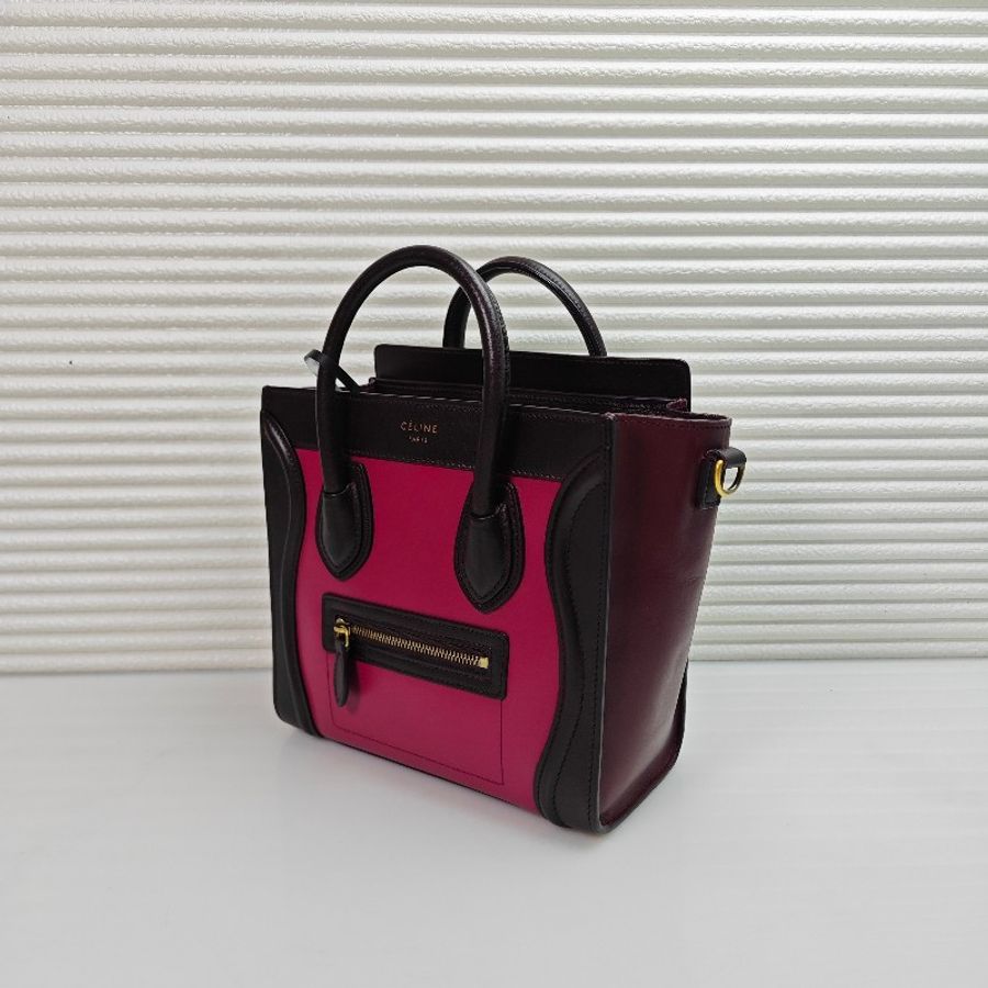 Celine LUGGAGE 笑臉包手提包斜挎包-2