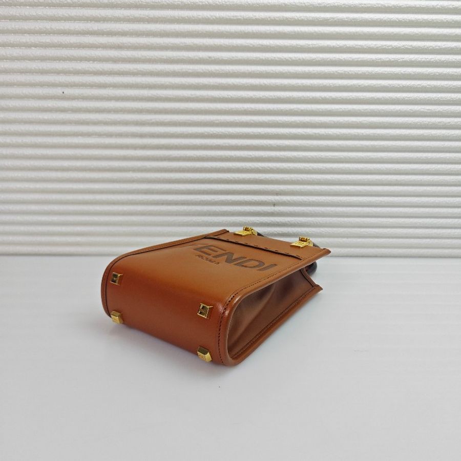 Fendi sunshine托特包風琴包斜挎包-6