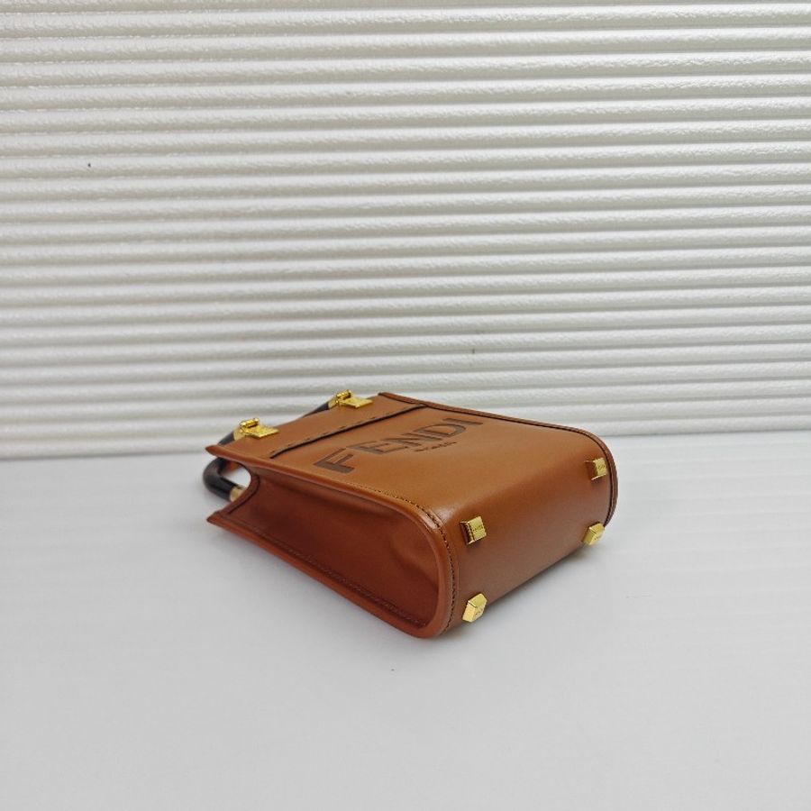Fendi sunshine托特包風琴包斜挎包-7