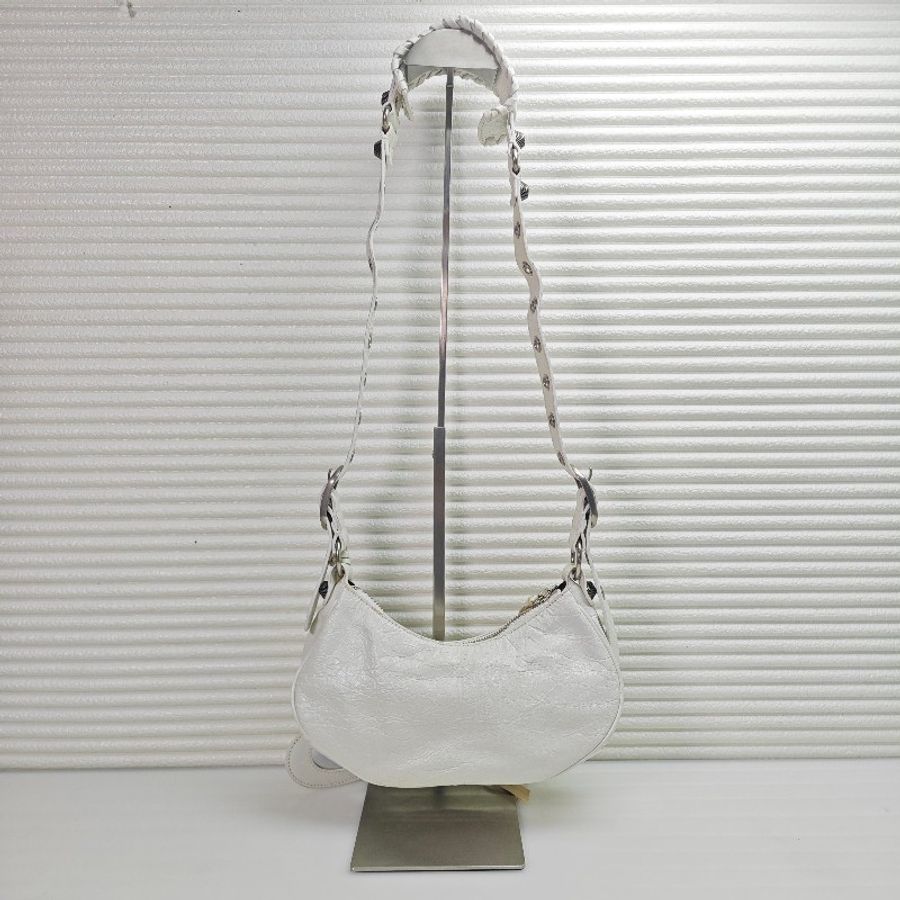 Balenciaga LE CAGOLE月牙包機車包單肩包-1