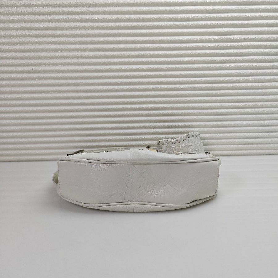 Balenciaga LE CAGOLE月牙包機車包單肩包-5