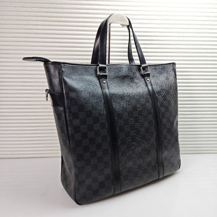 Louis Vuitton 棋盤格公文包手提包-3