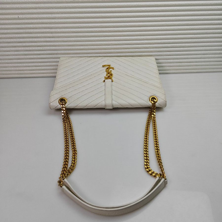 YSL魚子醬信封包單肩包-4