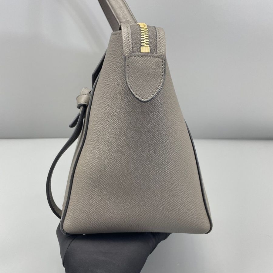 Celine 鯰魚包中號灰色-2