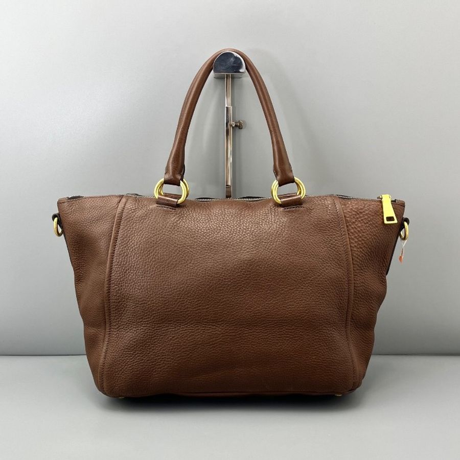 Prada 手提托特包棕色 肩背包-1