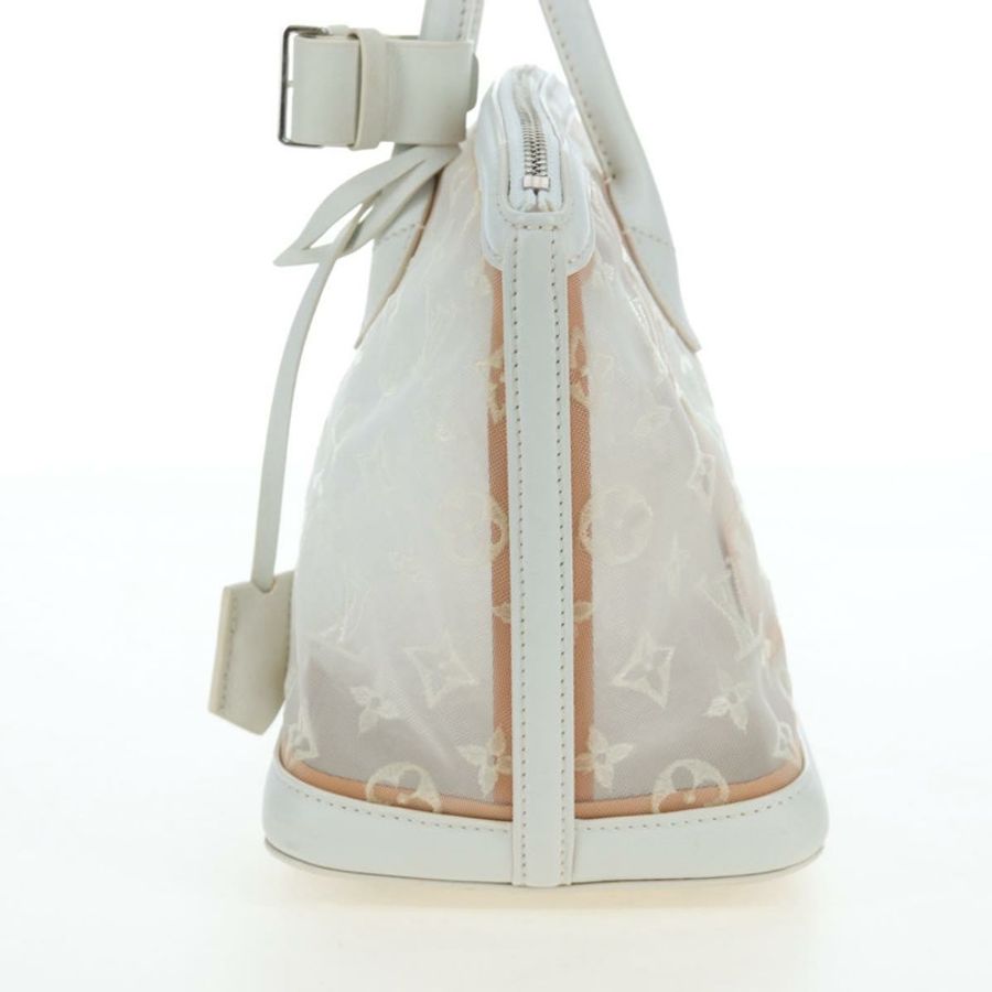 【日本直送】路易威登 Monogram Transparency Lockit Eastwest 白色 M40701 Auth ki6695M-2