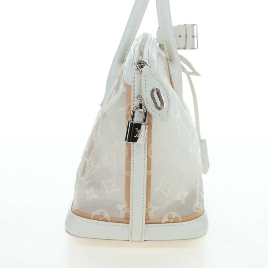 【日本直送】路易威登 Monogram Transparency Lockit Eastwest 白色 M40701 Auth ki6695M-3