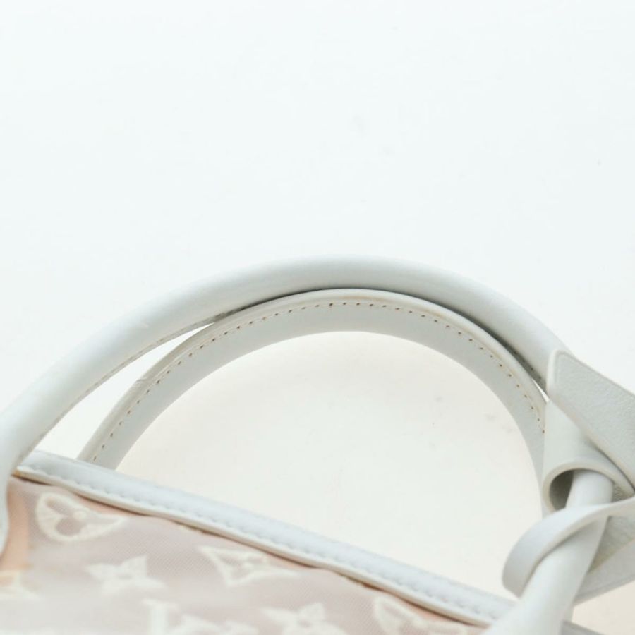 【日本直送】路易威登 Monogram Transparency Lockit Eastwest 白色 M40701 Auth ki6695M-13