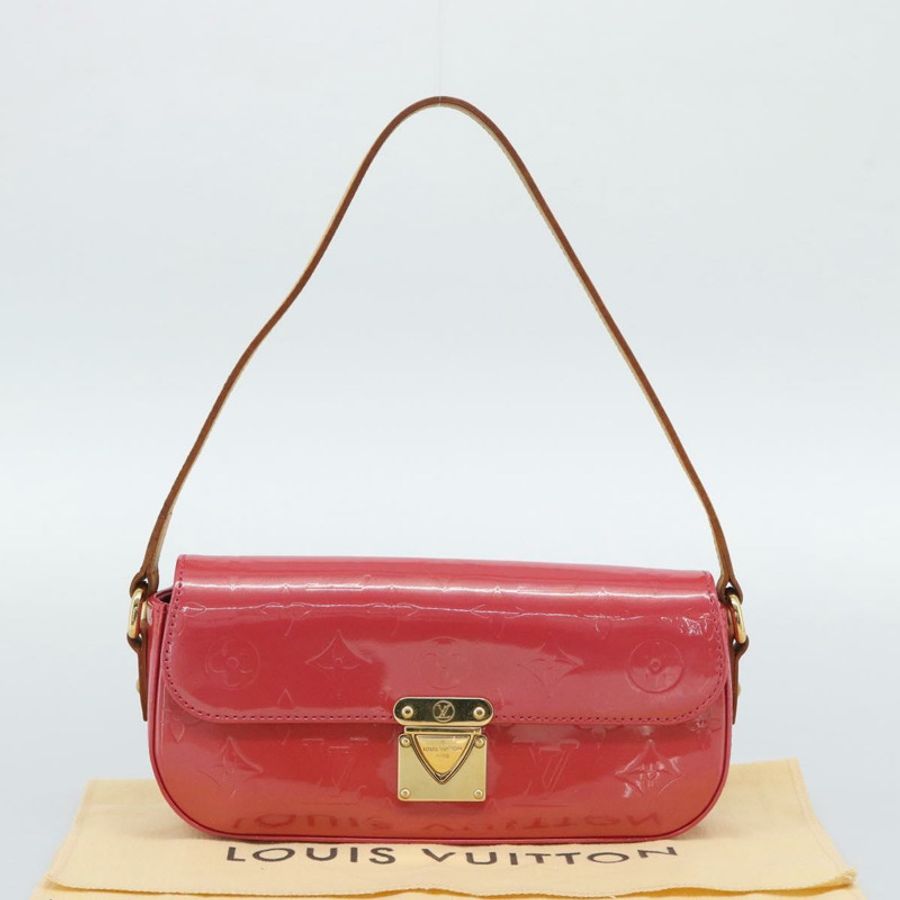 【日本直送】路易威登 Vernis Malibu Street 單肩包 Fran Boise M9150F 正品 ar14132V-11