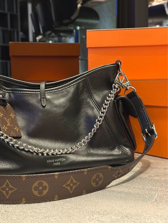 Lv carryall cargo pm 黑武士 芯片款 全新全配🈶台灣購證-2