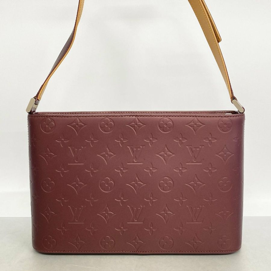 路易威登 Monogram Mat Alston 單肩包 M55126 紫羅蘭(女)-7