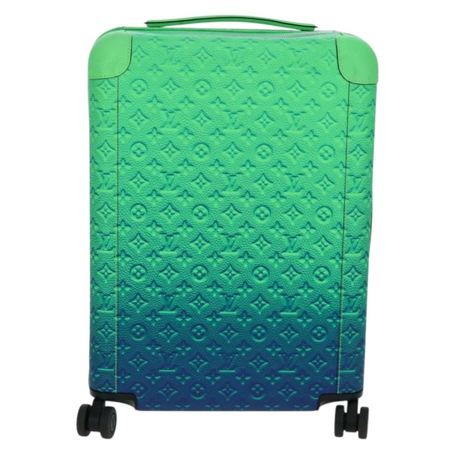 【日本直送】路易威登 Taurillon Clemence Illusion Horizon 50 手提箱 Auth 191482SM-12
