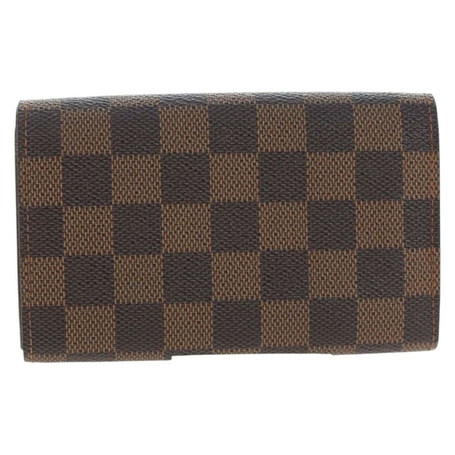 【日本直送】路易威登 Damier Ebene Porte Monnaie Billets Tresor N61730 LV 正品 am12062V-1