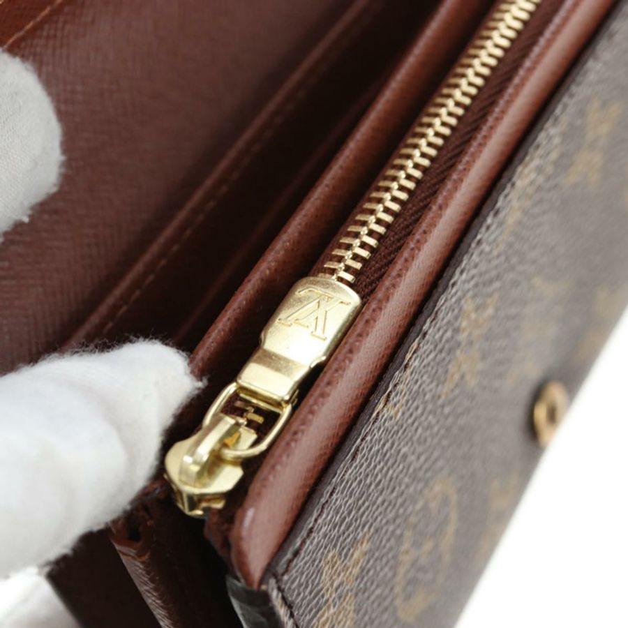 【日本直送】路易威登 Monogram Portefeuille Tresol 錢包 M61736 LV Auth am12063V-8