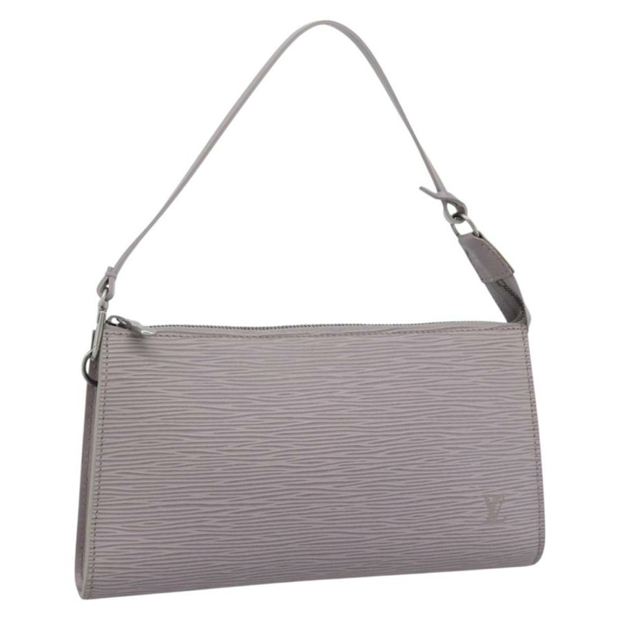 【日本直送】路易威登 Epi Pochette Accessoires 配件包 淡紫色 M52982 Auth ki6763V-0