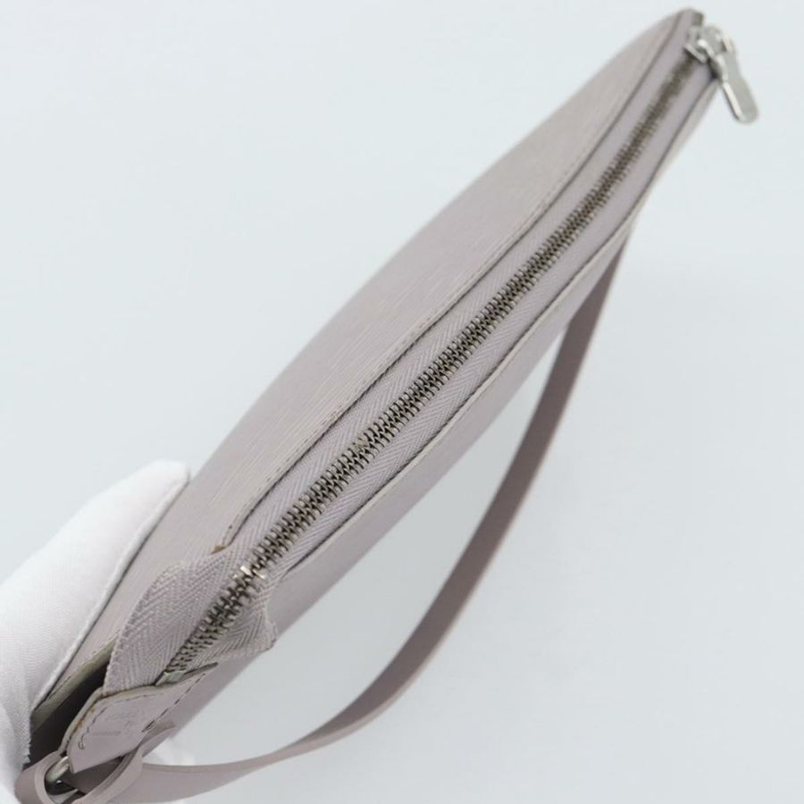 【日本直送】路易威登 Epi Pochette Accessoires 配件包 淡紫色 M52982 Auth ki6763V-5
