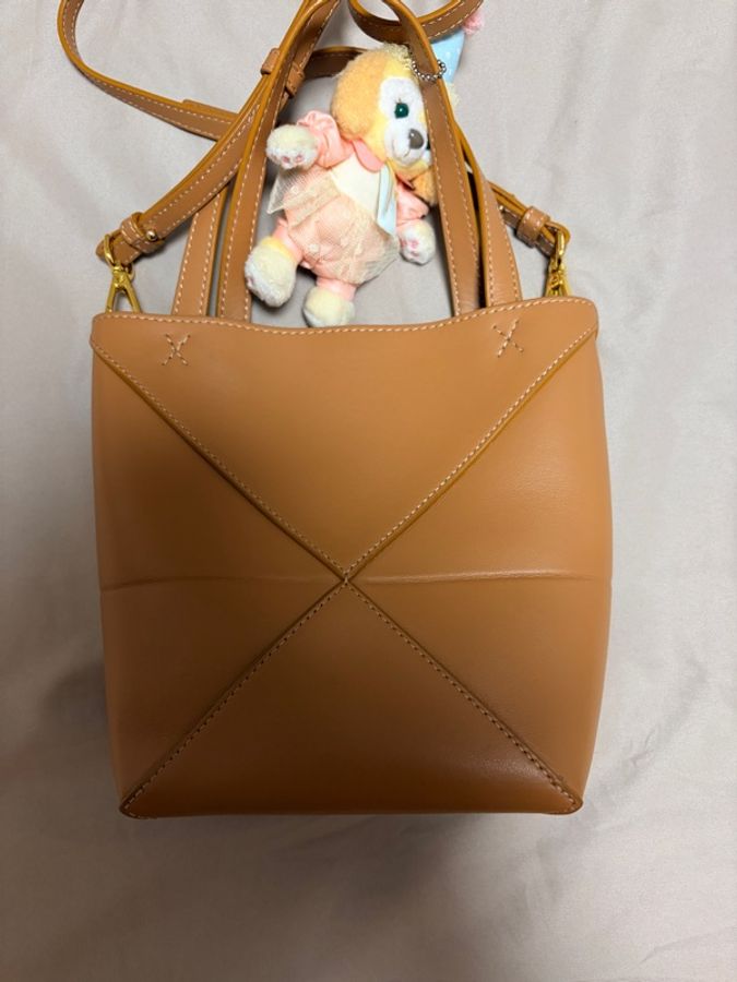 loewe fold 棕色小號近全新-1