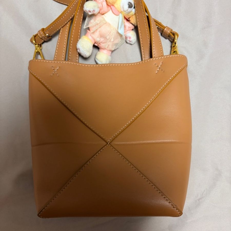 loewe fold 棕色小號近全新-6