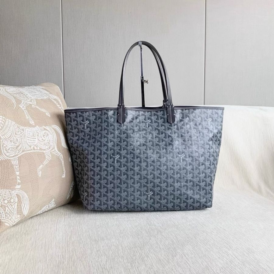 #配件齊全🈶購證 #全網最低💰 Goyard灰色tote pm爆款黃金尺寸 內裡超乾淨-9