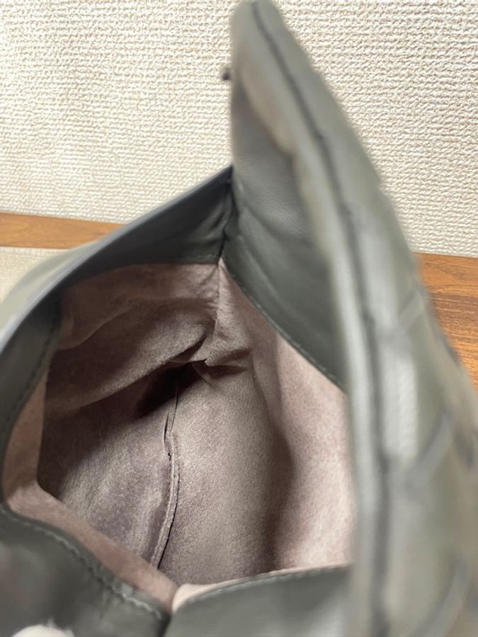 BV 鐵灰色翻蓋鏈條包-13