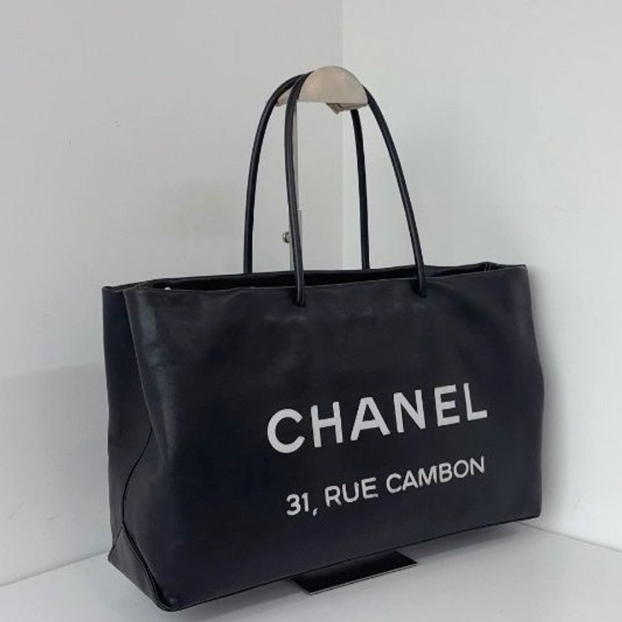 香奈兒/Chanel 31 Rue Cambon康鵬街Tote全皮肩背包-2