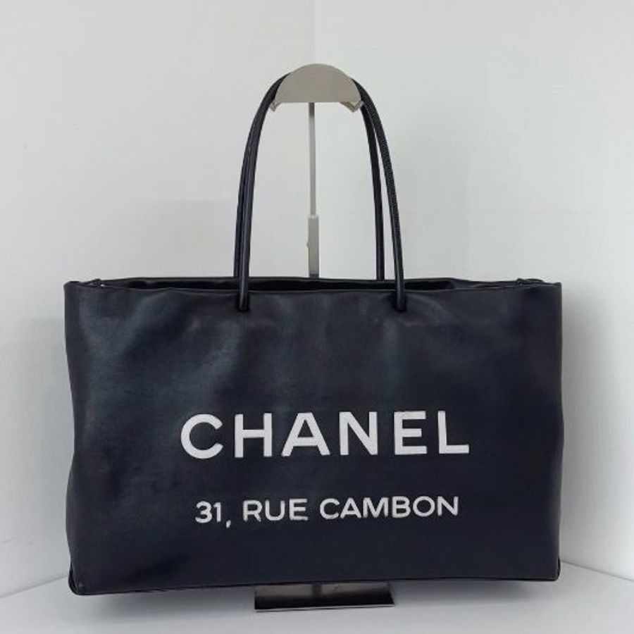 香奈兒/Chanel 31 Rue Cambon康鵬街Tote全皮肩背包-5