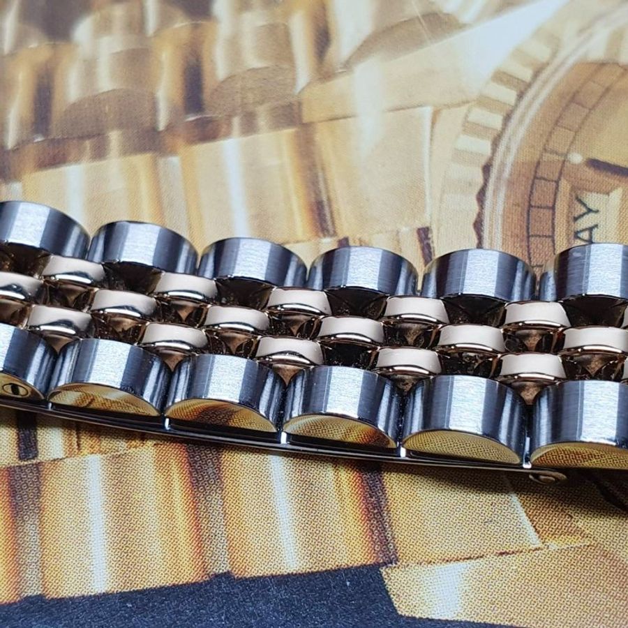 【大眾名錶】ROLEX 勞力士 69173 Datejust 蠔式女錶 半金系列 太陽坑紋錶圈 金十鑽 大眾名錶G368-7