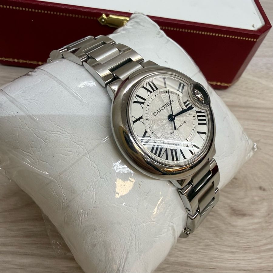 Cartier ballon bleu 白錶盤藍氣球-12