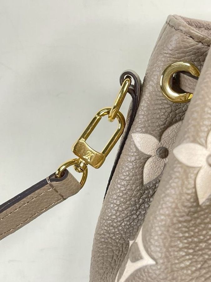 Louis Vuitton Nano Noé Bicolor Monogram Empreinte(奶茶灰-5