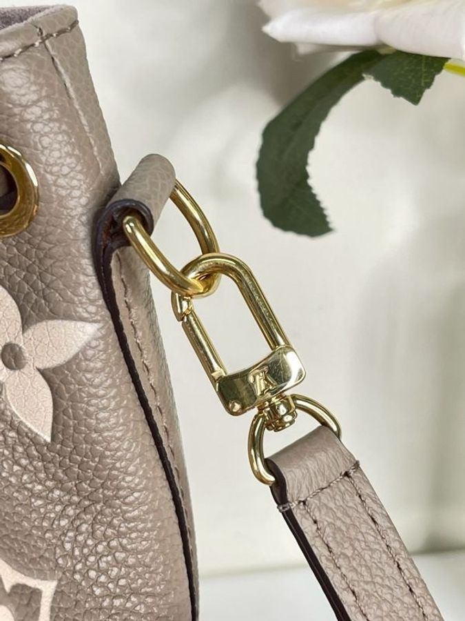 Louis Vuitton Nano Noé Bicolor Monogram Empreinte(奶茶灰-6
