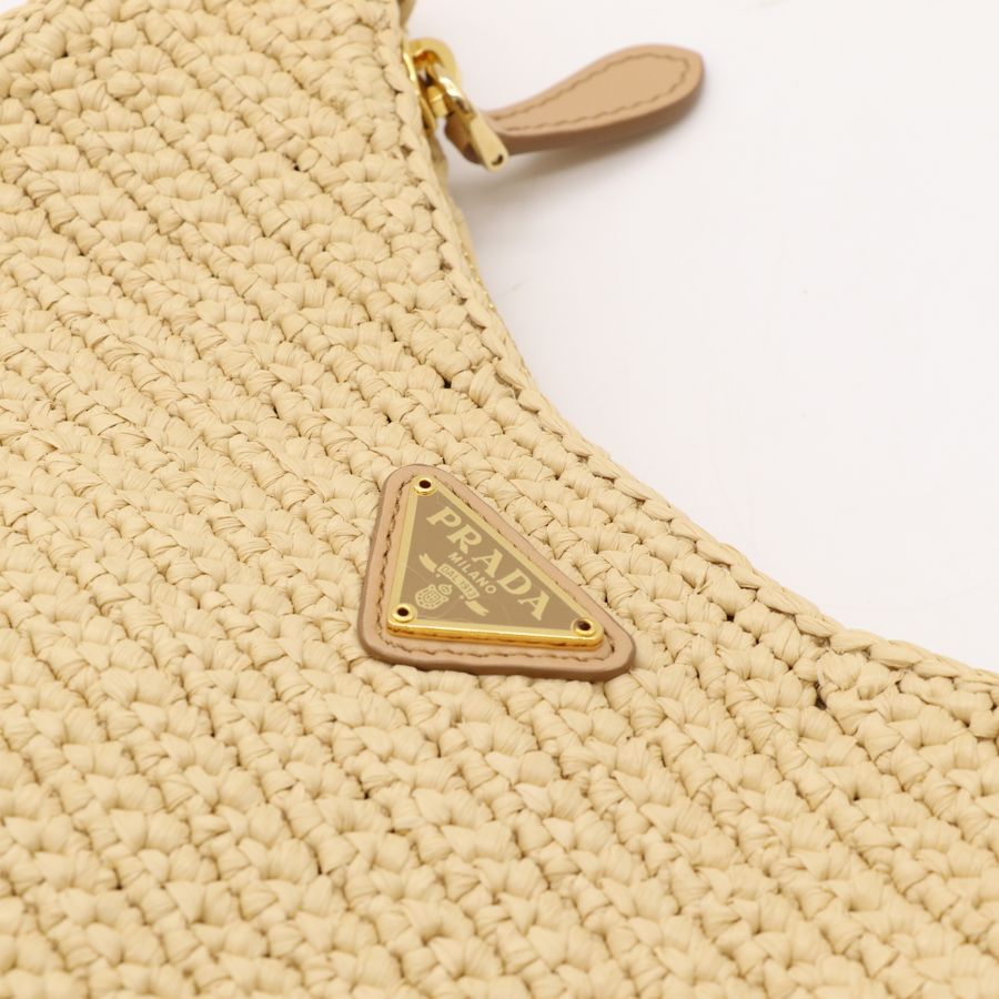 Prada 普拉達 Re-edition 三合一 Hobo 草編 單肩包 斜挎包-7