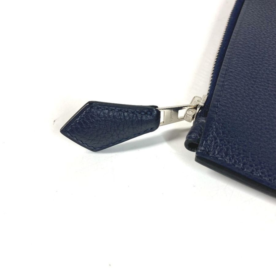 愛馬仕 Pochette Bazaar GM(手提包、手拿包、手包)- Togo 皮革,男女款,午夜藍-3
