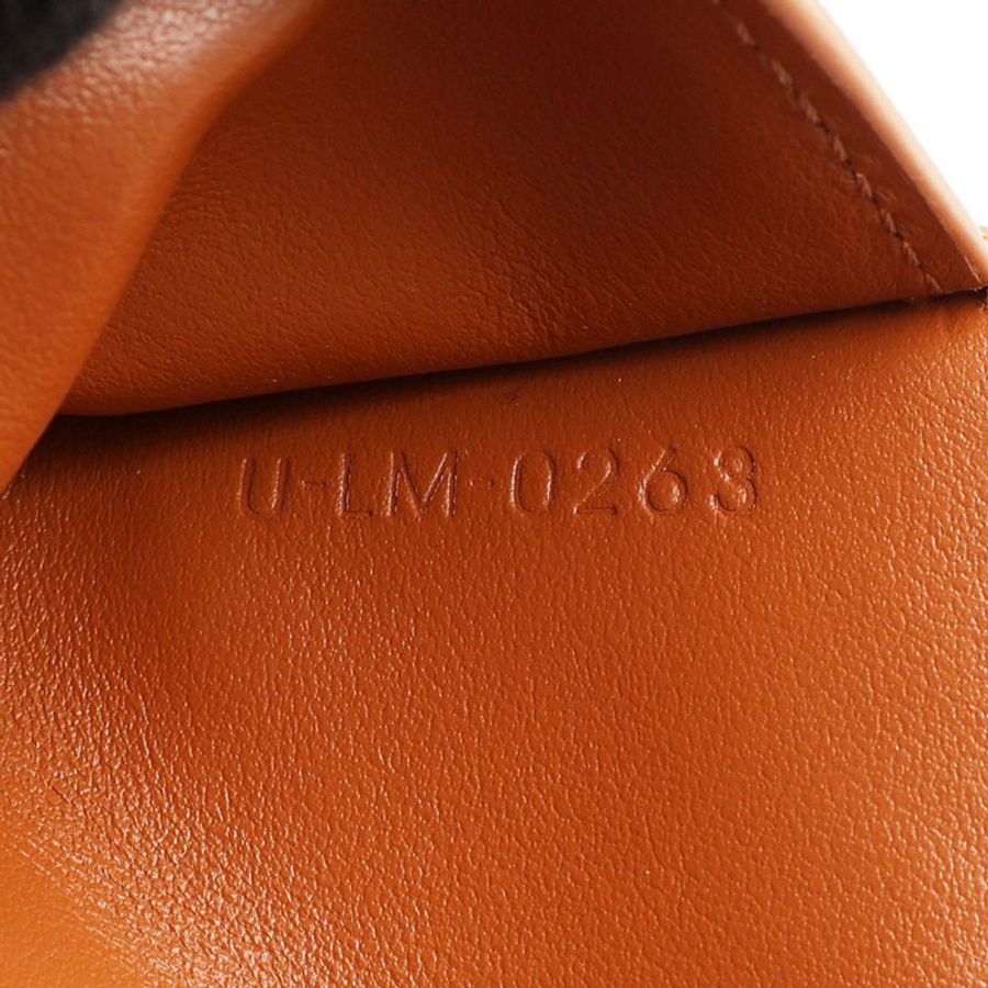 CELINE 賽琳 Triomphe Compact 三折短夾 白色帆布 棕色牛皮 10D782CQH 01TA-7
