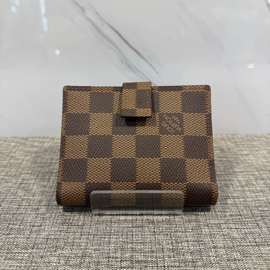 LV 期盤格釦式卡片夾-0