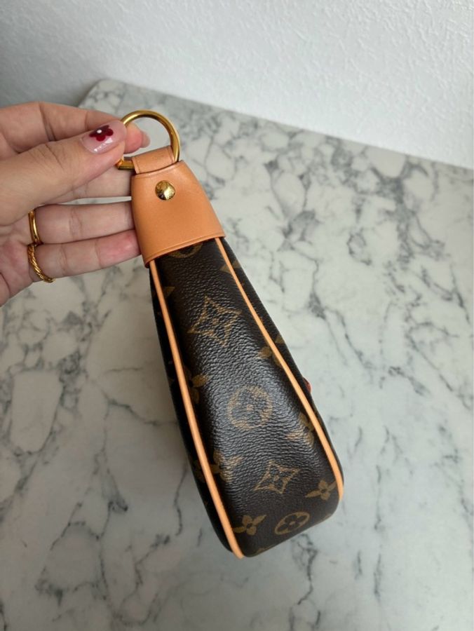 LV M81098花紋LOOP月亮包-3