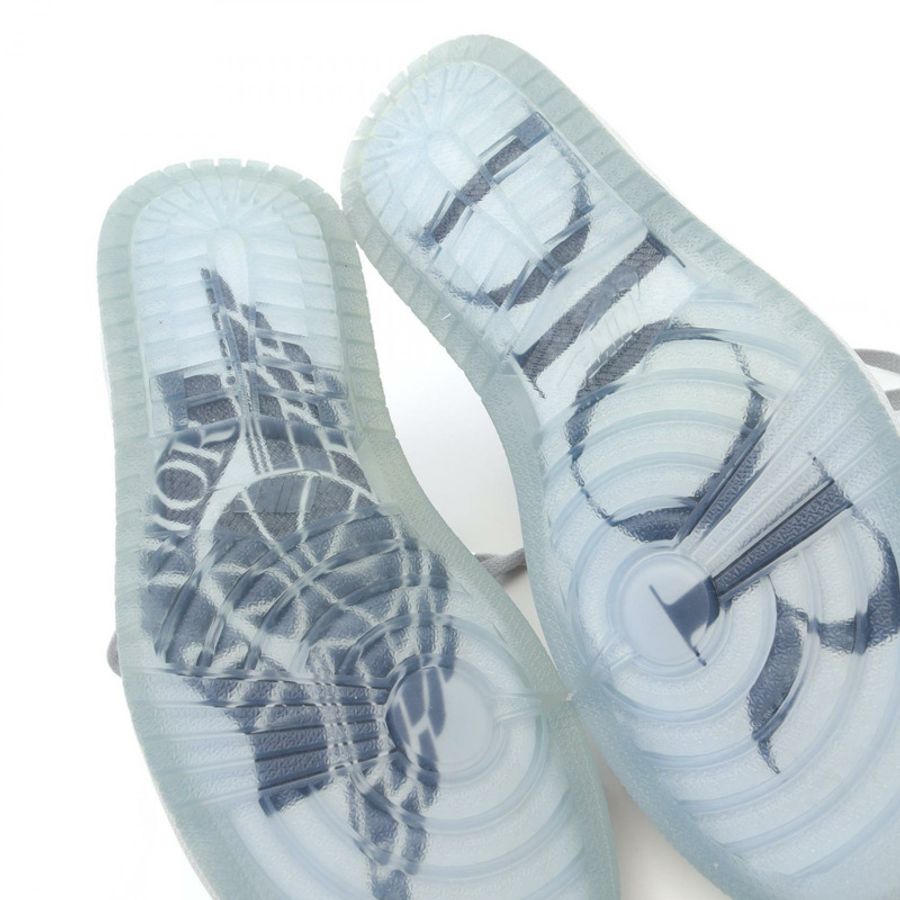 Christian Dior 聯名款 Nike Air Jordan 1 Low 運動鞋 #10 美國尺寸 皮革帆布 白色-7