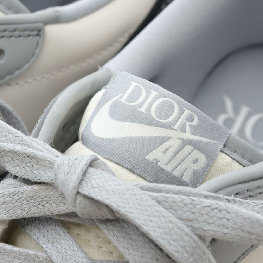 Christian Dior 聯名款 Nike Air Jordan 1 Low 運動鞋 #10 美國尺寸 皮革帆布 白色-9