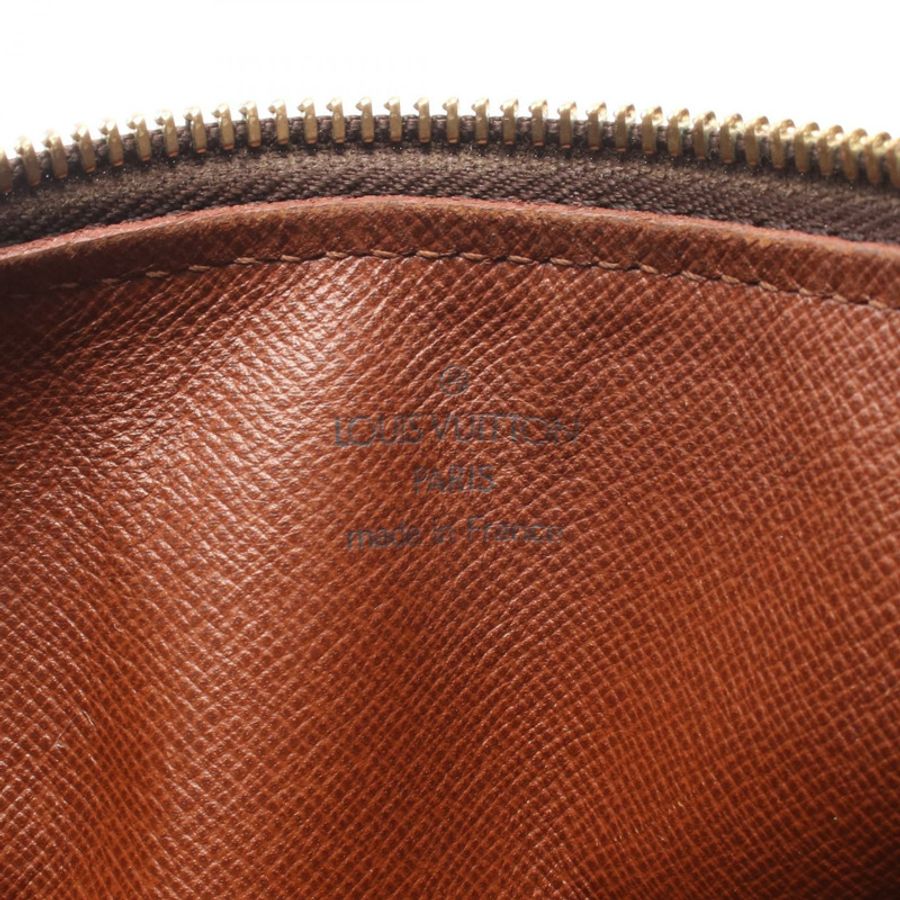 路易威登 Papillon 26 Monogram 舊手提包 M51366 PVC塗層帆布皮革棕色二手女士-3
