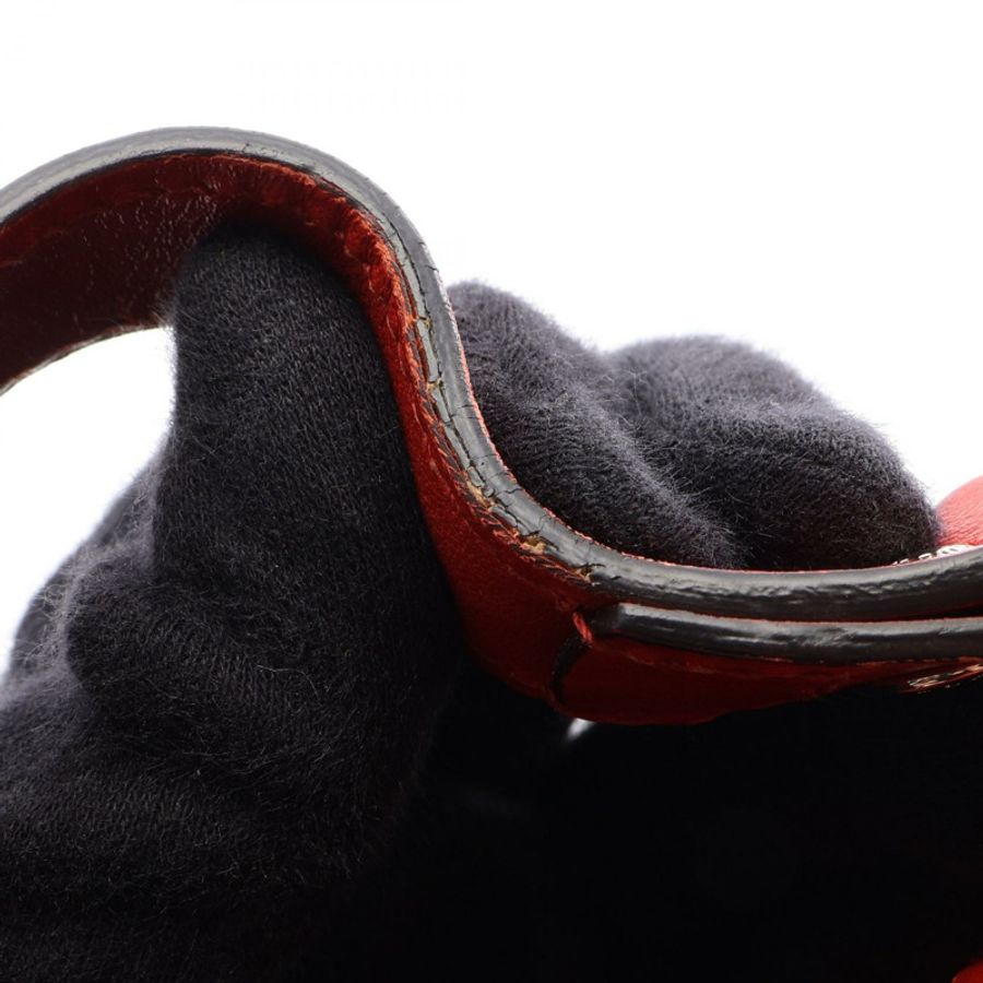 GUCCI Bright Diamante 斜背單肩包 354229 皮革 棕色 二手 女士-9