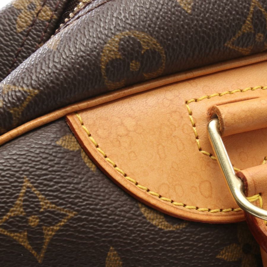 路易威登 Deauville Bowling Vanity 手提包 M47270 Monogram 棕色皮革-7